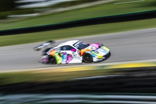 #32 Porsche 911 GT3-R of Kyle Washington and Tom Sargent, GMG Racing, GT World Challenge America, Pro-Am, FANATEC GT World Challenge America Powered by AWS, VIR, Alton, VA July 19 - 21 2024.
 | Fabian Lagunas / SRO      