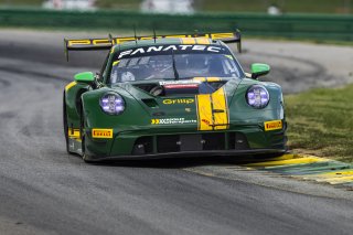 #120 Porsche 911 GT3-R of Adam Adelson and Elliott Skeer, Wright Motorsports, GT World Challenge America, Pro, FANATEC GT World Challenge America Powered by AWS, SRO America, VIR, Alton, VA July 19 - 21 2024.
 | Fabian Lagunas / SRO           