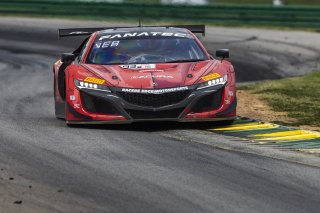 #93 Acura NSX GT3 EVO22 of Luca Mars and Zach Veach, Racers Edge Motorsports, GT World Challenge America, Pro, FANATEC GT World Challenge America Powered by AWS, SRO America, VIR, Alton, VA July 19 - 21 2024.
 | Fabian Lagunas / SRO           