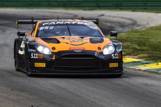 #8 Aston Martin Vantage AMR GT3 2024 of Elias Sabo and Andy Lee, Flying Lizard Motorsports, GT World Challenge America, Pro-Am, FANATEC GT World Challenge America Powered by AWS, SRO America, VIR, Alton, VA July 19 - 21 2024.
 | Fabian Lagunas / SRO           