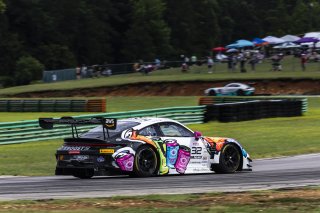 #32 Porsche 911 GT3-R of Kyle Washington and Tom Sargent, GMG Racing, GT World Challenge America, Pro-Am, FANATEC GT World Challenge America Powered by AWS, VIR, Alton, VA July 19 - 21 2024.
 | Fabian Lagunas / SRO      