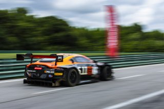 #8 Aston Martin Vantage AMR GT3 2024 of Elias Sabo and Andy Lee, Flying Lizard Motorsports, GT World Challenge America, Pro-Am, FANATEC GT World Challenge America Powered by AWS, SRO America, VIR, Alton, VA July 19 - 21 2024.
 | Fabian Lagunas / SRO      