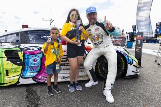 #32 Porsche 911 GT3-R of Kyle Washington and Tom Sargent, GMG Racing, GT World Challenge America, Pro-Am, FANATEC GT World Challenge America Powered by AWS, VIR, Alton, VA July 19 - 21 2024.
 | Fabian Lagunas / SRO           