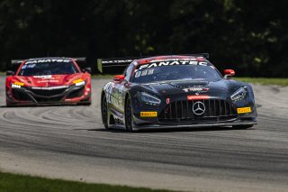 #91 Mercedes-AMG GT3 of Jeff Burton and Philip Ellis, Regulator Racing, GT World Challenge America, Pro-Am, SRO America, FANATEC GT World Challenge America Powered by AWS, VIR, Alton, VA July 19 - 21 2024.
 | Fabian Lagunas / SRO           