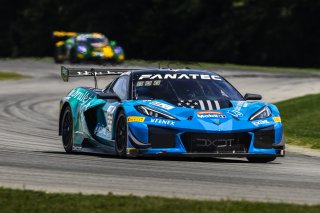 #63 Chevrolet Corvette Z06 GT3.R of Alec Udell and Tommy Milner, DXDT Racing, GT World Challenge America, Pro, SRO America, FANATEC GT World Challenge America Powered by AWS, VIR, Alton, VA July 19 - 21 2024.
 | Fabian Lagunas / SRO           