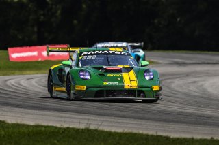 #120 Porsche 911 GT3-R of Adam Adelson and Elliott Skeer, Wright Motorsports, GT World Challenge America, Pro, FANATEC GT World Challenge America Powered by AWS, SRO America, VIR, Alton, VA July 19 - 21 2024.
 | Fabian Lagunas / SRO           