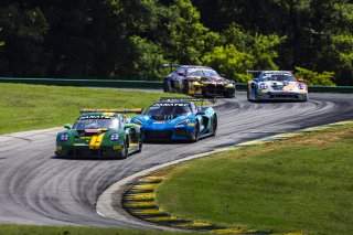 #120 Porsche 911 GT3-R of Adam Adelson and Elliott Skeer, Wright Motorsports, GT World Challenge America, Pro, FANATEC GT World Challenge America Powered by AWS, SRO America, VIR, Alton, VA July 19 - 21 2024.
 | Fabian Lagunas / SRO           