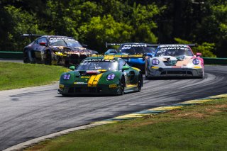 #120 Porsche 911 GT3-R of Adam Adelson and Elliott Skeer, Wright Motorsports, GT World Challenge America, Pro, FANATEC GT World Challenge America Powered by AWS, SRO America, VIR, Alton, VA July 19 - 21 2024.
 | Fabian Lagunas / SRO           