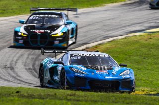 #08 Chevrolet Corvette Z06 GT3.R of Scott Smithson and Bryan Sellers, DXDT Racing, GT World Challenge America, Pro-Am, FANATEC GT World Challenge America Powered by AWS, SRO America, VIR, Alton, VA July 19 - 21 2024.
 | Fabian Lagunas / SRO           
