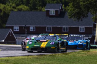 #120 Porsche 911 GT3-R of Adam Adelson and Elliott Skeer, Wright Motorsports, GT World Challenge America, Pro, FANATEC GT World Challenge America Powered by AWS, SRO America, VIR, Alton, VA July 19 - 21 2024.
 | Fabian Lagunas / SRO           