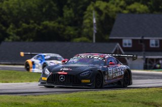 #91 Mercedes-AMG GT3 of Jeff Burton and Philip Ellis, Regulator Racing, GT World Challenge America, Pro-Am, SRO America, FANATEC GT World Challenge America Powered by AWS, VIR, Alton, VA July 19 - 21 2024.
 | Fabian Lagunas / SRO           
