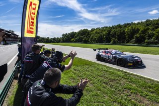 #91 Mercedes-AMG GT3 of Jeff Burton and Philip Ellis, Regulator Racing, GT World Challenge America, Pro-Am, SRO America, FANATEC GT World Challenge America Powered by AWS, VIR, Alton, VA July 19 - 21 2024.
 | Fabian Lagunas / SRO      