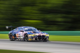 #38 BMW M4 GT3 of Samantha Tan and Neil Verhagen, ST Racing, GT World Challenge America, Pro-Am, SRO America, FANATEC GT World Challenge America Powered by AWS, VIR, Alton, VA July 19 - 21 2024.
 | Fabian Lagunas / SRO           