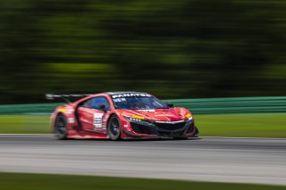 #93 Acura NSX GT3 EVO22 of Luca Mars and Zach Veach, Racers Edge Motorsports, GT World Challenge America, Pro, FANATEC GT World Challenge America Powered by AWS, SRO America, VIR, Alton, VA July 19 - 21 2024.
 | Fabian Lagunas / SRO           