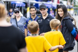 Paddock at FANATEC GT World Challenge America Powered by AWS, SRO America, VIR, Alton, VA July 19 - 21 2024. #38 BMW M4 GT3 of Samantha Tan and Neil Verhagen, ST Racing
 | Fabian Lagunas / SRO      