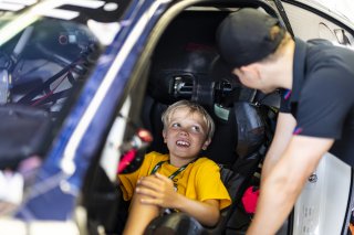 Paddock at FANATEC GT World Challenge America Powered by AWS, SRO America, VIR, Alton, VA July 19 - 21 2024. #38 BMW M4 GT3 of Samantha Tan and Neil Verhagen, ST Racing
 | Fabian Lagunas / SRO      