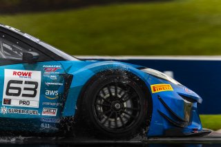 #63 Chevrolet Corvette Z06 GT3.R of Alec Udell and Tommy Milner, DXDT Racing, GT World Challenge America, Pro, SRO America, FANATEC GT World Challenge America Powered by AWS, Road America, Elkhart Lake, WI August 16 - 18 2024.
 | Fabian Lagunas / SRO      