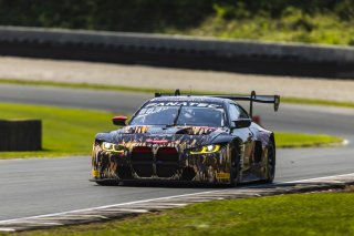 #28 BMW M4 GT3 of Varun Chocksey and Bill Auberlen, ST Racing, GT World Challenge America, Pro, SRO America, FANATEC GT World Challenge America Powered by AWS, Road America, Elkhart Lake, WI August 16 - 18 2024.
 | Fabian Lagunas / SRO      
