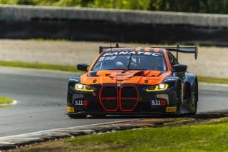 #8 BMW M4 GT3 2024 of Elias Sabo and Andy Lee, Flying Lizard Motorsports, GT World Challenge America, Pro-Am, FANATEC GT World Challenge America Powered by AWS, SRO America, Road America, Elkhart Lake, WI August 16 - 18 2024.
 | Fabian Lagunas / SRO      