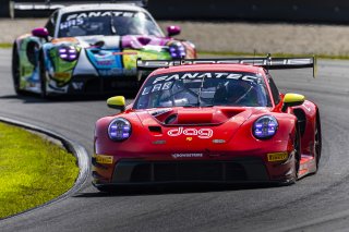 #99 BMW M4 GT3 of Kenton Koch and Madison Snow, Random Vandals Racing, GT World Challenge America, Pro, FANATEC GT World Challenge America Powered by AWS, SRO America, Road America, Elkhart Lake, WI August 16 - 18 2024.
 | Fabian Lagunas / SRO      