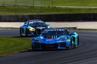 #63 Chevrolet Corvette Z06 GT3.R of Alec Udell and Tommy Milner, DXDT Racing, GT World Challenge America, Pro, SRO America, FANATEC GT World Challenge America Powered by AWS, Road America, Elkhart Lake, WI August 16 - 18 2024.
 | Fabian Lagunas / SRO      