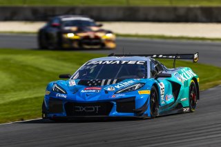 #08 Chevrolet Corvette Z06 GT3.R of Bryson Morris and Bryan Sellers, DXDT Racing, GT World Challenge America, Pro-Am, FANATEC GT World Challenge America Powered by AWS, SRO America, Road America, Elkhart Lake, WI August 16 - 18 2024.
 | Fabian Lagunas / SRO      