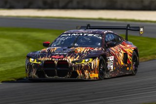 #28 BMW M4 GT3 of Varun Chocksey and Bill Auberlen, ST Racing, GT World Challenge America, Pro, SRO America, FANATEC GT World Challenge America Powered by AWS, Road America, Elkhart Lake, WI August 16 - 18 2024.
 | Fabian Lagunas / SRO      