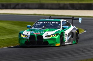 #99 BMW M4 GT3 of Kenton Koch and Madison Snow, Random Vandals Racing, GT World Challenge America, Pro, FANATEC GT World Challenge America Powered by AWS, SRO America, Road America, Elkhart Lake, WI August 16 - 18 2024.
 | Fabian Lagunas / SRO      