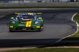 #120 Porsche 911 GT3-R of Adam Adelson and Elliott Skeer, Wright Motorsports, GT World Challenge America, Pro, FANATEC GT World Challenge America Powered by AWS, SRO America, Road America, Elkhart Lake, WI August 16 - 18 2024.
 | Fabian Lagunas / SRO      