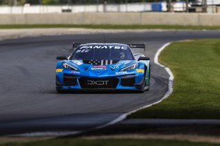 #63 Chevrolet Corvette Z06 GT3.R of Alec Udell and Tommy Milner, DXDT Racing, GT World Challenge America, Pro, SRO America, FANATEC GT World Challenge America Powered by AWS, Road America, Elkhart Lake, WI August 16 - 18 2024.
 | Fabian Lagunas / SRO      