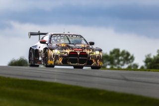 #28 BMW M4 GT3 of Varun Chocksey and Bill Auberlen, ST Racing, GT World Challenge America, Pro, SRO America, FANATEC GT World Challenge America Powered by AWS, Road America, Elkhart Lake, WI August 16 - 18 2024.
 | Fabian Lagunas / SRO           
