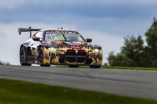 #28 BMW M4 GT3 of Varun Chocksey and Bill Auberlen, ST Racing, GT World Challenge America, Pro, SRO America, FANATEC GT World Challenge America Powered by AWS, Road America, Elkhart Lake, WI August 16 - 18 2024.
 | Fabian Lagunas / SRO           