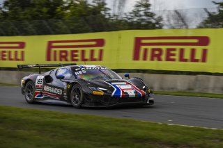 #163 Ferrari 296 GT3 of Jay Schreibman and Oswaldo Negri, AF Course, GT World Challenge America, Am, FANATEC GT World Challenge America Powered by AWS, SRO America, Road America, Elkhart Lake, WI August 16 - 18 2024.
 | Fabian Lagunas / SRO      