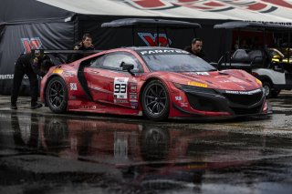 #93 Acura NSX GT3 EVO22 of Luca Mars and Zach Veach, Racers Edge Motorsports, GT World Challenge America, Pro, FANATEC GT World Challenge America Powered by AWS, SRO America, Road America, Elkhart Lake, WI August 16 - 18 2024.
 | Fabian Lagunas / SRO      
