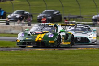 #120 Porsche 911 GT3-R of Adam Adelson and Elliott Skeer, Wright Motorsports, GT World Challenge America, Pro, FANATEC GT World Challenge America Powered by AWS, SRO America, Road America, Elkhart Lake, WI August 16 - 18 2024.
 | Fabian Lagunas / SRO           