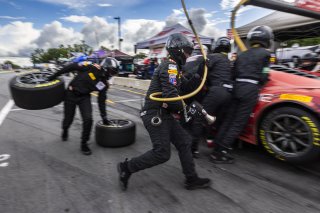 #93 Acura NSX GT3 EVO22 of Luca Mars and Zach Veach, Racers Edge Motorsports, GT World Challenge America, Pro, FANATEC GT World Challenge America Powered by AWS, SRO America, Road America, Elkhart Lake, WI August 16 - 18 2024.
 | Fabian Lagunas / SRO           