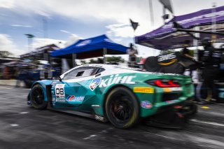 #08 Chevrolet Corvette Z06 GT3.R of Bryson Morris and Bryan Sellers, DXDT Racing, GT World Challenge America, Pro-Am, FANATEC GT World Challenge America Powered by AWS, SRO America, Road America, Elkhart Lake, WI August 16 - 18 2024.
 | Fabian Lagunas / SRO           