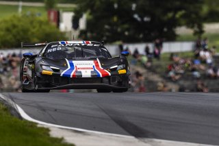#163 Ferrari 296 GT3 of Jay Schreibman and Oswaldo Negri, AF Course, GT World Challenge America, Am, FANATEC GT World Challenge America Powered by AWS, SRO America, Road America, Elkhart Lake, WI August 16 - 18 2024.
 | Fabian Lagunas / SRO           