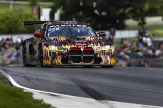 #28 BMW M4 GT3 of Varun Chocksey and Bill Auberlen, ST Racing, GT World Challenge America, Pro, SRO America, FANATEC GT World Challenge America Powered by AWS, Road America, Elkhart Lake, WI August 16 - 18 2024.
 | Fabian Lagunas / SRO           