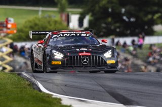 #91 Mercedes-AMG GT3 of Jeff Burton and Philip Ellis, Regulator Racing, GT World Challenge America, Pro-Am, SRO America, FANATEC GT World Challenge America Powered by AWS, Road America, Elkhart Lake, WI August 16 - 18 2024.
 | Fabian Lagunas / SRO           