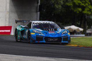 #08 Chevrolet Corvette Z06 GT3.R of Bryson Morris and Bryan Sellers, DXDT Racing, GT World Challenge America, Pro-Am, FANATEC GT World Challenge America Powered by AWS, SRO America, Road America, Elkhart Lake, WI August 16 - 18 2024.
 | Fabian Lagunas / SRO           
