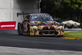 #28 BMW M4 GT3 of Varun Chocksey and Bill Auberlen, ST Racing, GT World Challenge America, Pro, SRO America, FANATEC GT World Challenge America Powered by AWS, Road America, Elkhart Lake, WI August 16 - 18 2024.
 | Fabian Lagunas / SRO           