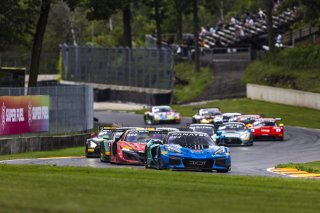 #63 Chevrolet Corvette Z06 GT3.R of Alec Udell and Tommy Milner, DXDT Racing, GT World Challenge America, Pro, SRO America, FANATEC GT World Challenge America Powered by AWS, Road America, Elkhart Lake, WI August 16 - 18 2024.
 | Fabian Lagunas / SRO           