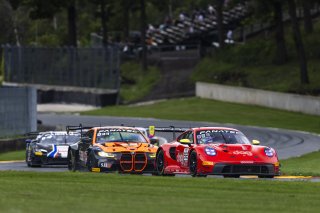 #92 Porsche 992 GT3-R of Jean-Frederic Laberge and Kyle Marcelli, MMG, GT World Challenge America, Pro-Am, FANATEC GT World Challenge America Powered by AWS, SRO America, Road America, Elkhart Lake, WI August 16 - 18 2024.
 | Fabian Lagunas / SRO           