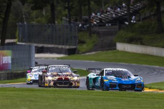 #08 Chevrolet Corvette Z06 GT3.R of Bryson Morris and Bryan Sellers, DXDT Racing, GT World Challenge America, Pro-Am, FANATEC GT World Challenge America Powered by AWS, SRO America, Road America, Elkhart Lake, WI August 16 - 18 2024.
 | Fabian Lagunas / SRO           
