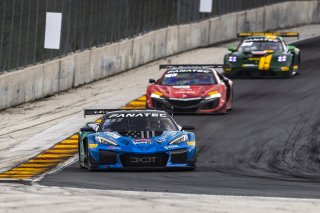 #63 Chevrolet Corvette Z06 GT3.R of Alec Udell and Tommy Milner, DXDT Racing, GT World Challenge America, Pro, SRO America, FANATEC GT World Challenge America Powered by AWS, Road America, Elkhart Lake, WI August 16 - 18 2024.
 | Fabian Lagunas / SRO           