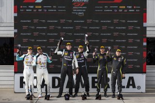 #29 BMW M4 GT3 of Justin Rothberg and Robby Foley, Turner Motorsport, GT World Challenge America, Pro-Am, FANATEC GT World Challenge America Powered by AWS, Road America, Elkhart Lake, WI August 16 - 18 2024.
 | Fabian Lagunas / SRO      