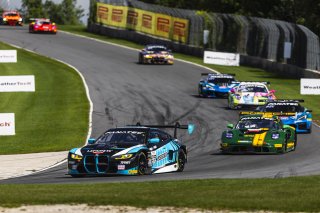 #29 BMW M4 GT3 of Justin Rothberg and Robby Foley, Turner Motorsport, GT World Challenge America, Pro-Am, FANATEC GT World Challenge America Powered by AWS, Road America, Elkhart Lake, WI August 16 - 18 2024.
 | Fabian Lagunas / SRO      