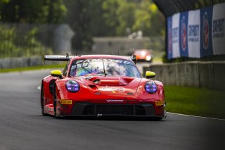 #92 Porsche 992 GT3-R of Jean-Frederic Laberge and Kyle Marcelli, MMG, GT World Challenge America, Pro-Am, FANATEC GT World Challenge America Powered by AWS, SRO America, Road America, Elkhart Lake, WI August 16 - 18 2024.
 | Fabian Lagunas / SRO      