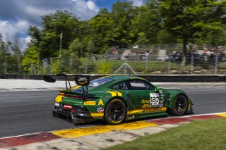 #120 Porsche 911 GT3-R of Adam Adelson and Elliott Skeer, Wright Motorsports, GT World Challenge America, Pro, FANATEC GT World Challenge America Powered by AWS, SRO America, Road America, Elkhart Lake, WI August 16 - 18 2024.
 | Fabian Lagunas / SRO      